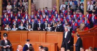 Oxford graduation ceremony